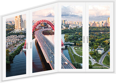 Балкон Утюг - Теплое остекление