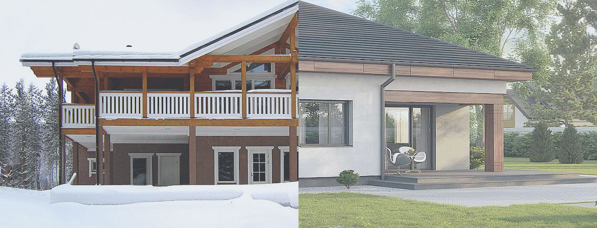 Окна для коттеджа - Умные окна