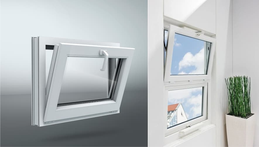 Окна с форточкой - Умные Окна