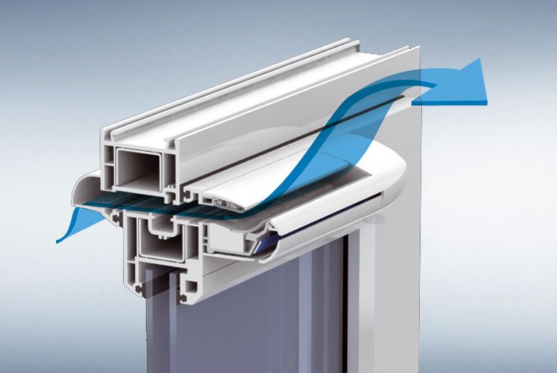 Микропроветривание в ПВХ окнах фото 5