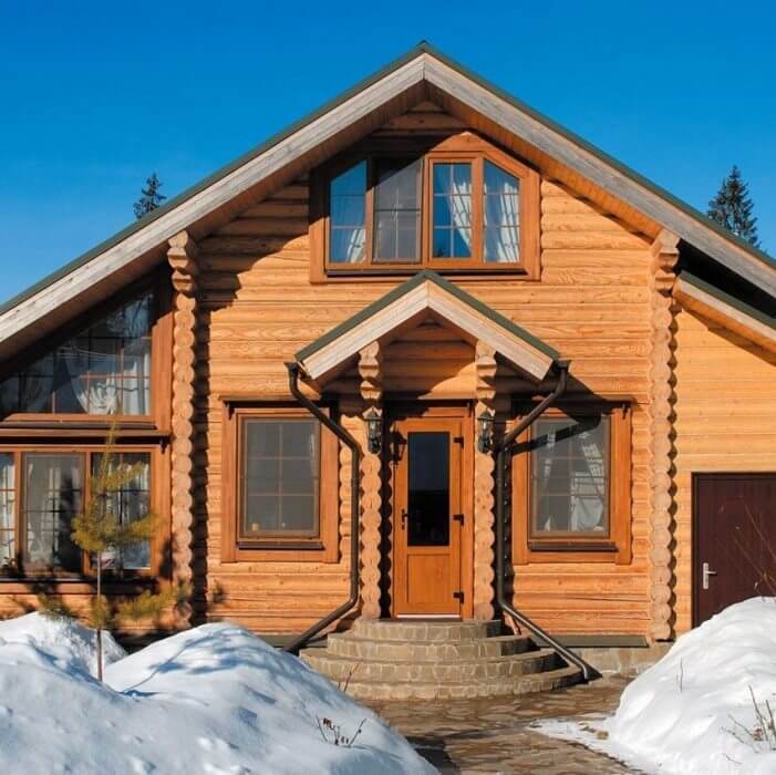 Пример остекления коттеджа фото