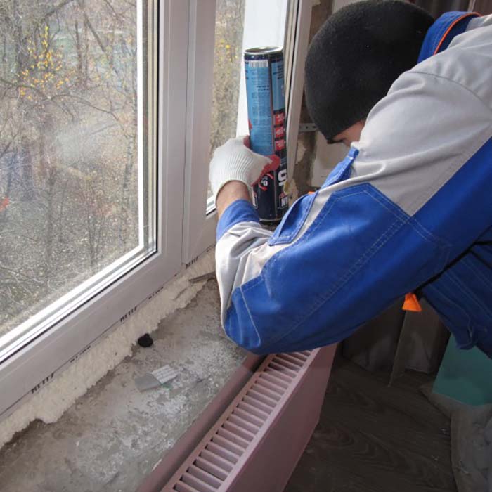 Установка пластиковых окон REHAU фото