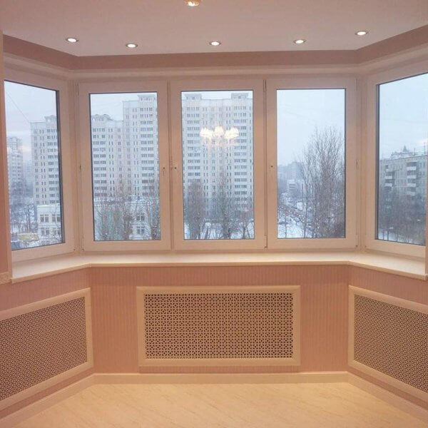 Отделка балконов REHAU фото