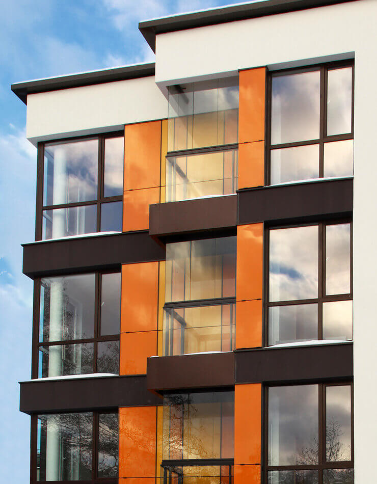 Панорамное остекленение балконов REHAU фото