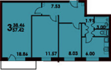 Планировка - 3 фото - Умные Окна