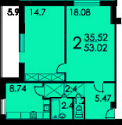 Планировка - 2 фото - Умные Окна