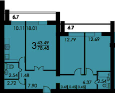 Планировка - 3 фото - Умные Окна