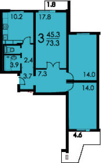 Планировка - 3 фото - Умные Окна