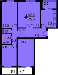 Планировка - 4 фото - Умные Окна