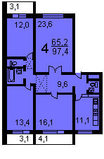 Планировка - 4 фото - Умные Окна